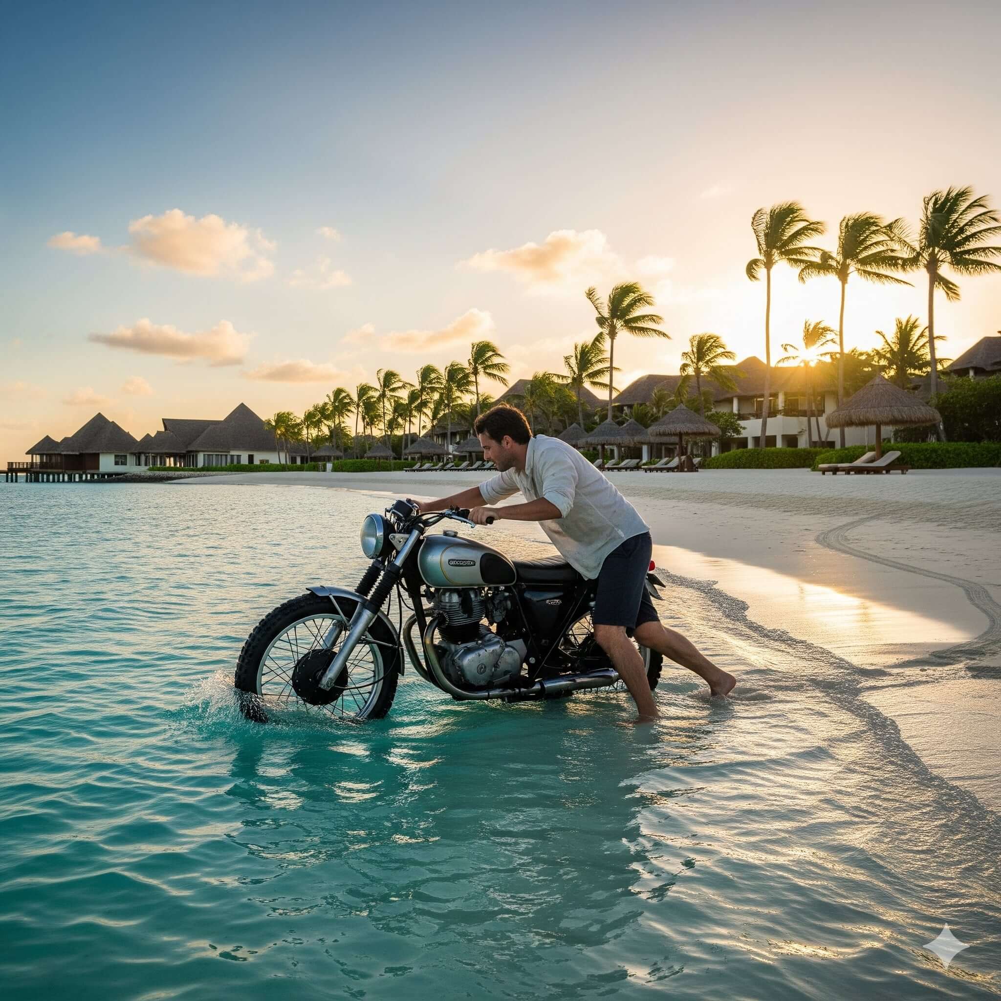 Texture-heavy image - Before watermark removal